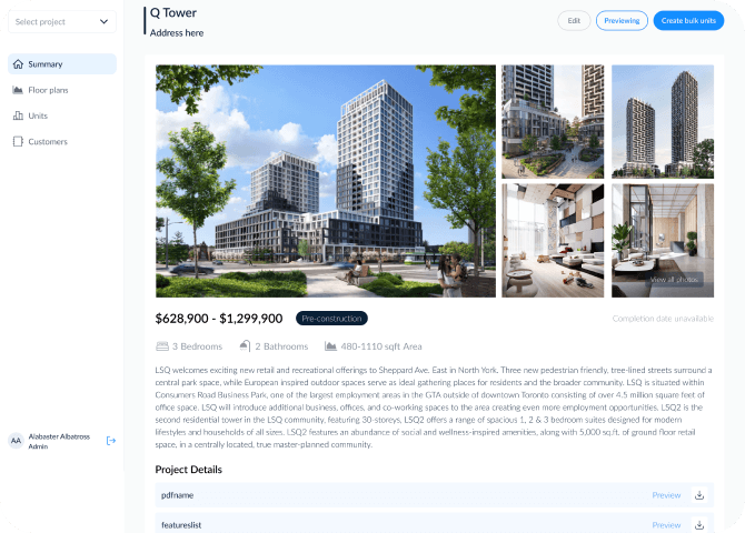 Platform screenshot 2